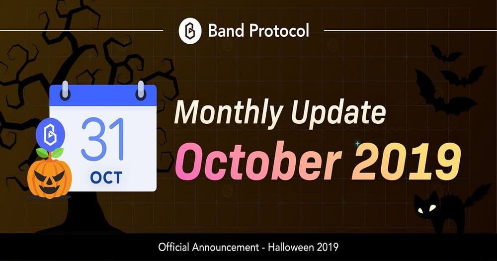 สรุปข่าว Band Protocol ในรอบเดือนตุลาคม :  Mainnet, Financial Dataset, พาร์ทเนอร์ , Devcon