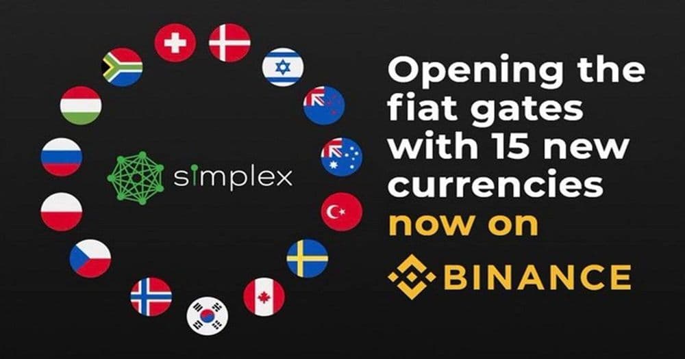 Binance เพิ่ม 15 สกุลเงินสำหรับการซื้อคริปโตด้วย Visa และ Mastercard