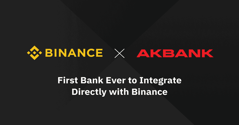 "Akbank" ธนาคารรายใหญ่ของตุรกี เข้าร่วมกับ Binance เพื่อการซื้อ Crypto ที่ง่ายขึ้น
