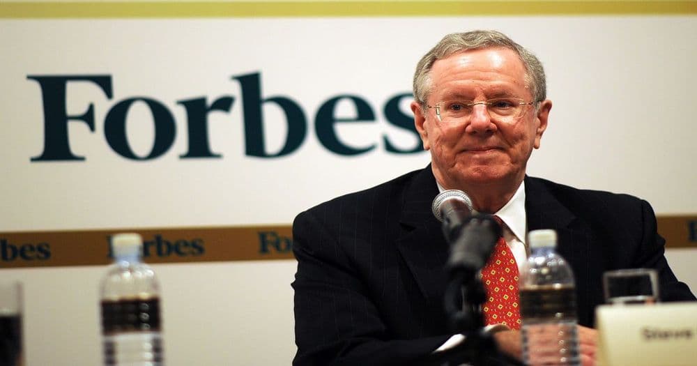 Steve Forbes เจ้าพ่อสื่อจากนิตยสาร Forbes คิดว่าความผันผวนของ Bitcoin ทำให้ไม่เหมาะสำหรับการถือครองระยะยาว