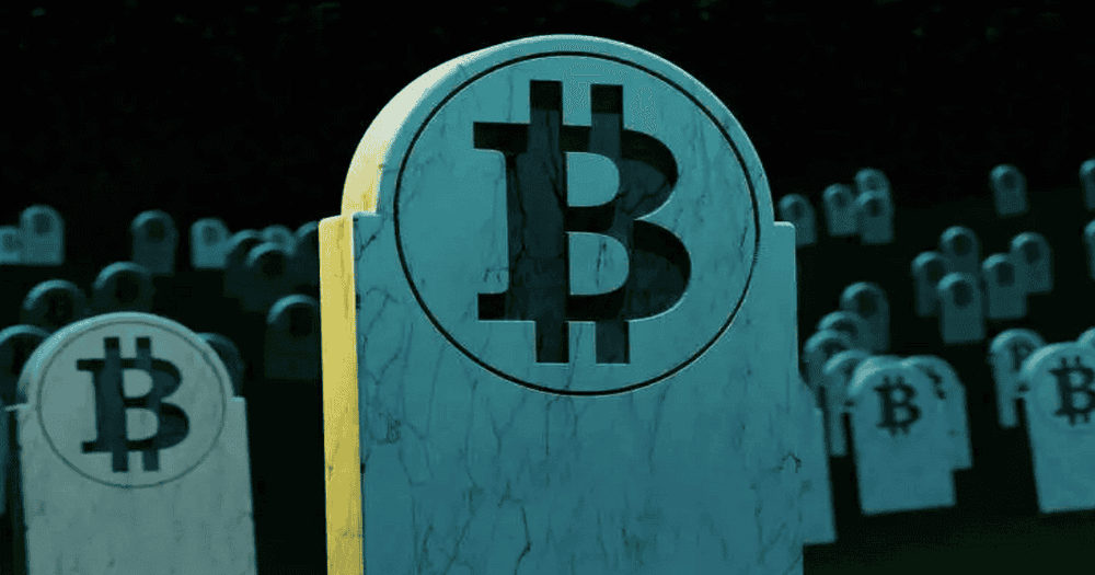 ผู้ถือ Bitcoin ส่วนใหญ่ยินดีจะนำ Bitcoin ลงหลุมไปกับตนด้วย  แม้ราคาจะไม่สูงกว่า $10,000