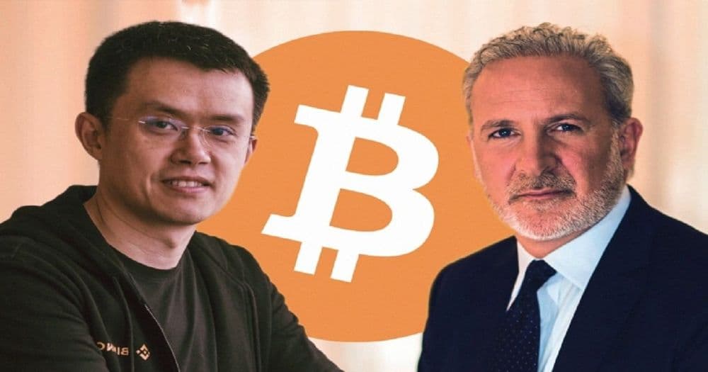 "เราต้องการคนโปรโมต Bitcoin อย่าง Peter Schiff ให้มากกว่านี้" ซีอีโอ Binance กล่าว
