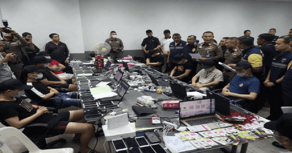 ตำรวจทลายแก๊งคอลเซ็นเตอร์ชาวจีน หลอกลงทุนสกุลเงินดิจิทัล