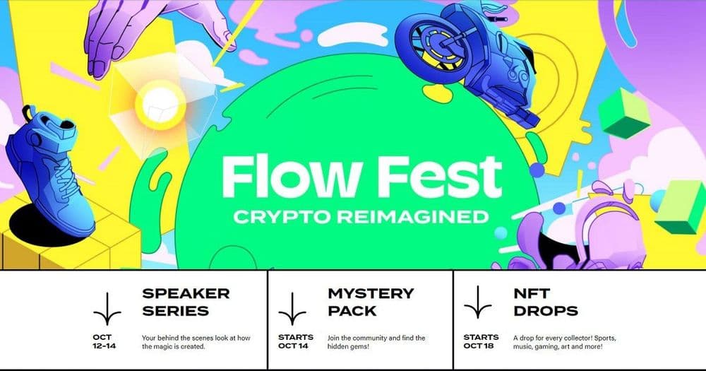 ร่วมฉลองเทศกาล Flow Fest จาก Flow Blockchain พร้อมของสะสม การเล่นเกม ดนตรี กีฬา และอื่น ๆ อีกมากมาย วันที่ 12 ต.ค. นี้