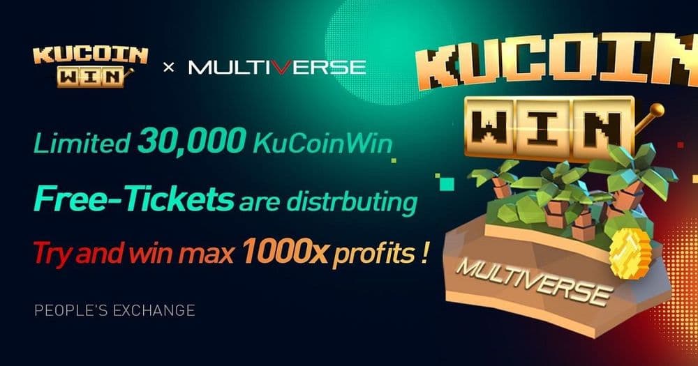 KuCoin Win Carnival  รับส่วนแบ่ง Lottery ฟรี 30,000 ใบ พร้อมเงินรางวัลอีก 20,000 $USDT