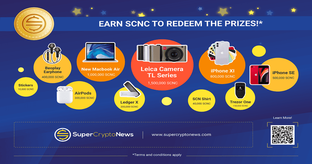 SuperCryptoNews เปิดตัวอีเวนท์สะสมแต้มจากเกมบนดัชนี Altcoins เพื่อแลกของรางวัลมากมาย