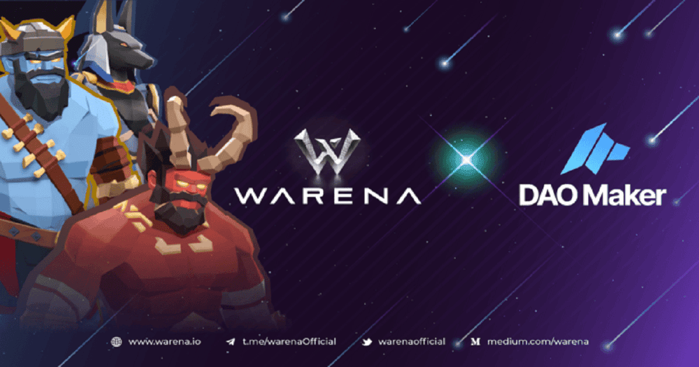 Warena ประกาศการขายโทเค็น & Whitelist บน DAOMaker