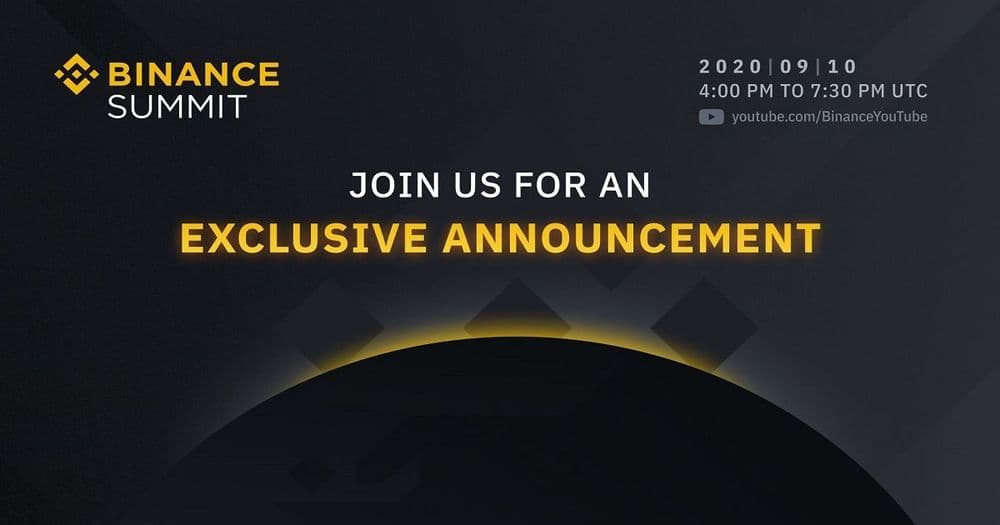 Binance เตรียมประกาศข่าวใหญ่ "Exclusive Announcement" ในงาน Binance Summit วันนี้เวลา 5 ทุ่ม