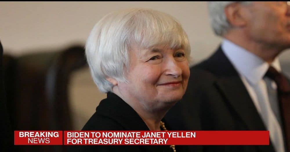 ไบเดนเล็ง "Janet Yellen" อดีตประธานเฟด และเคยวิจารณ์ Bitcoin เป็นผู้นำกระทรวงการคลังสหรัฐฯ