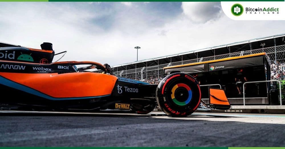 McLaren Racing เปิดตัว Comic NFT  บน Tezos ก่อนการแข่งขัน Singapore และ Japanese Grands Prix