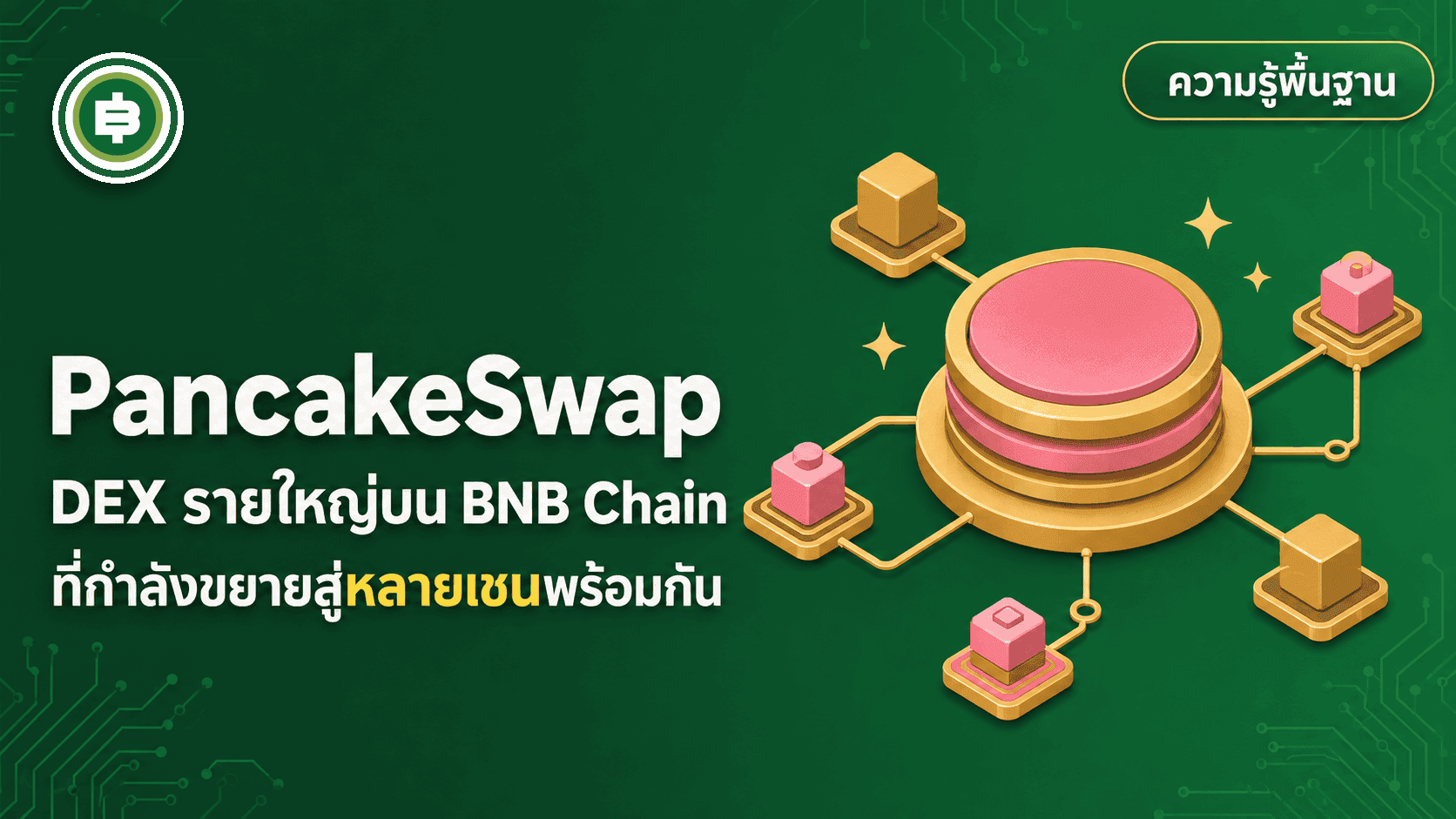 PancakeSwap (CAKE) คืออะไร DEX รายใหญ่บน BNB Chain ที่กำลังขยายสู่หลายเชน (อัปเดต 2026)