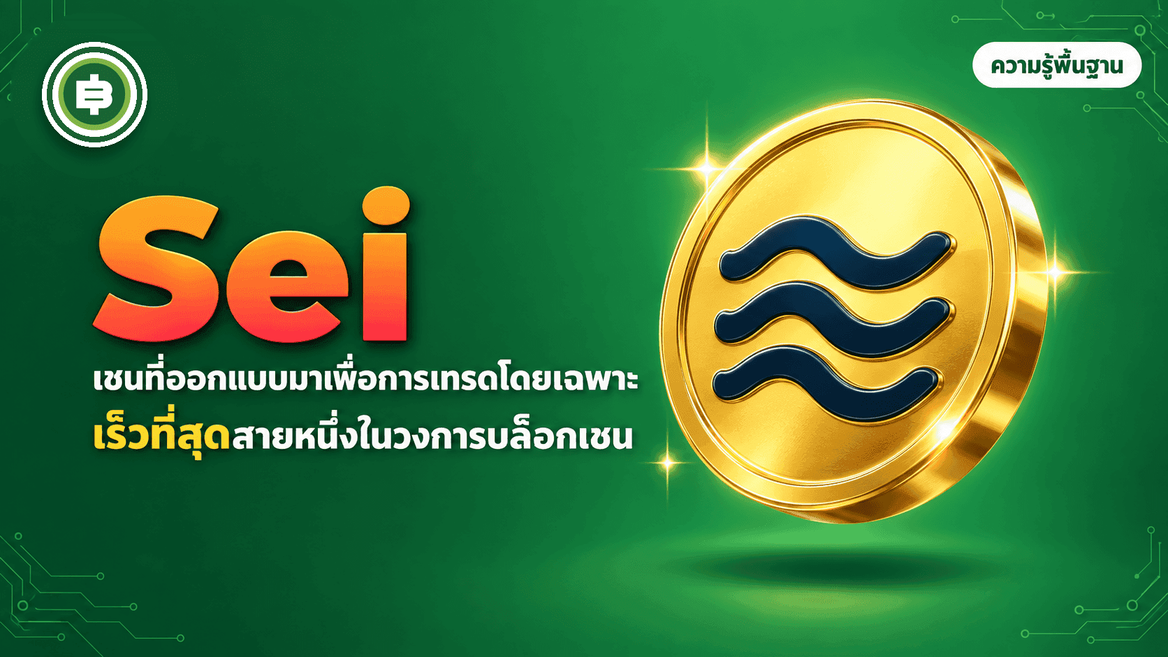 Sei (SEI) คืออะไร บล็อกเชนที่เดิมพันทุกอย่างกับความเร็วและการเทรด (อัปเดต 2026)
