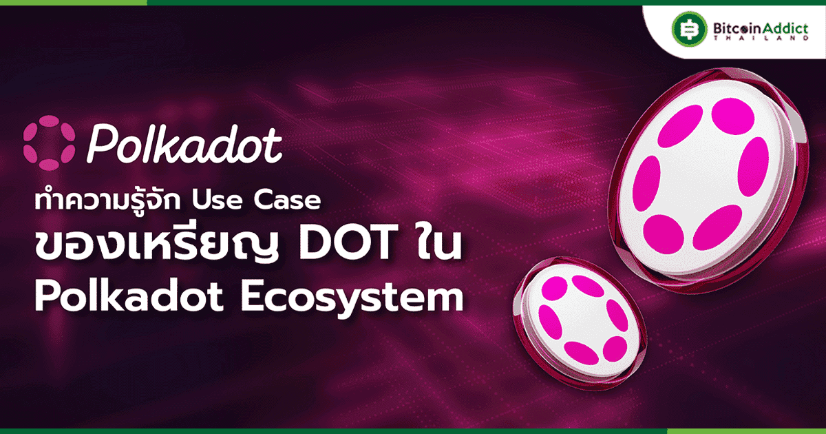 ทำความรู้จัก Use Case ของเหรียญ DOT ใน Polkadot Ecosystem