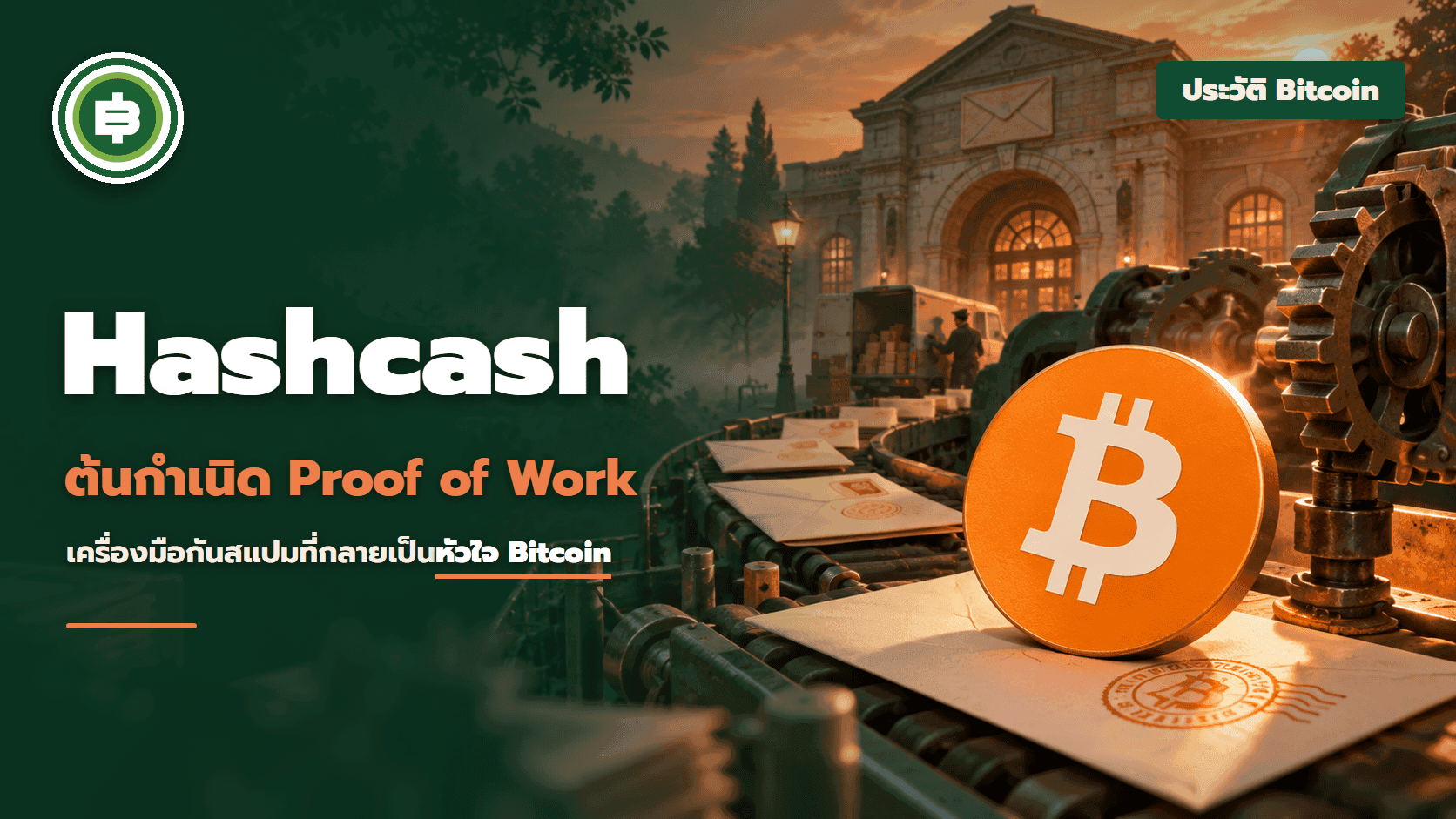 Hashcash กับต้นกำเนิด Proof of Work เครื่องมือกันสแปมที่กลายเป็นหัวใจของ Bitcoin