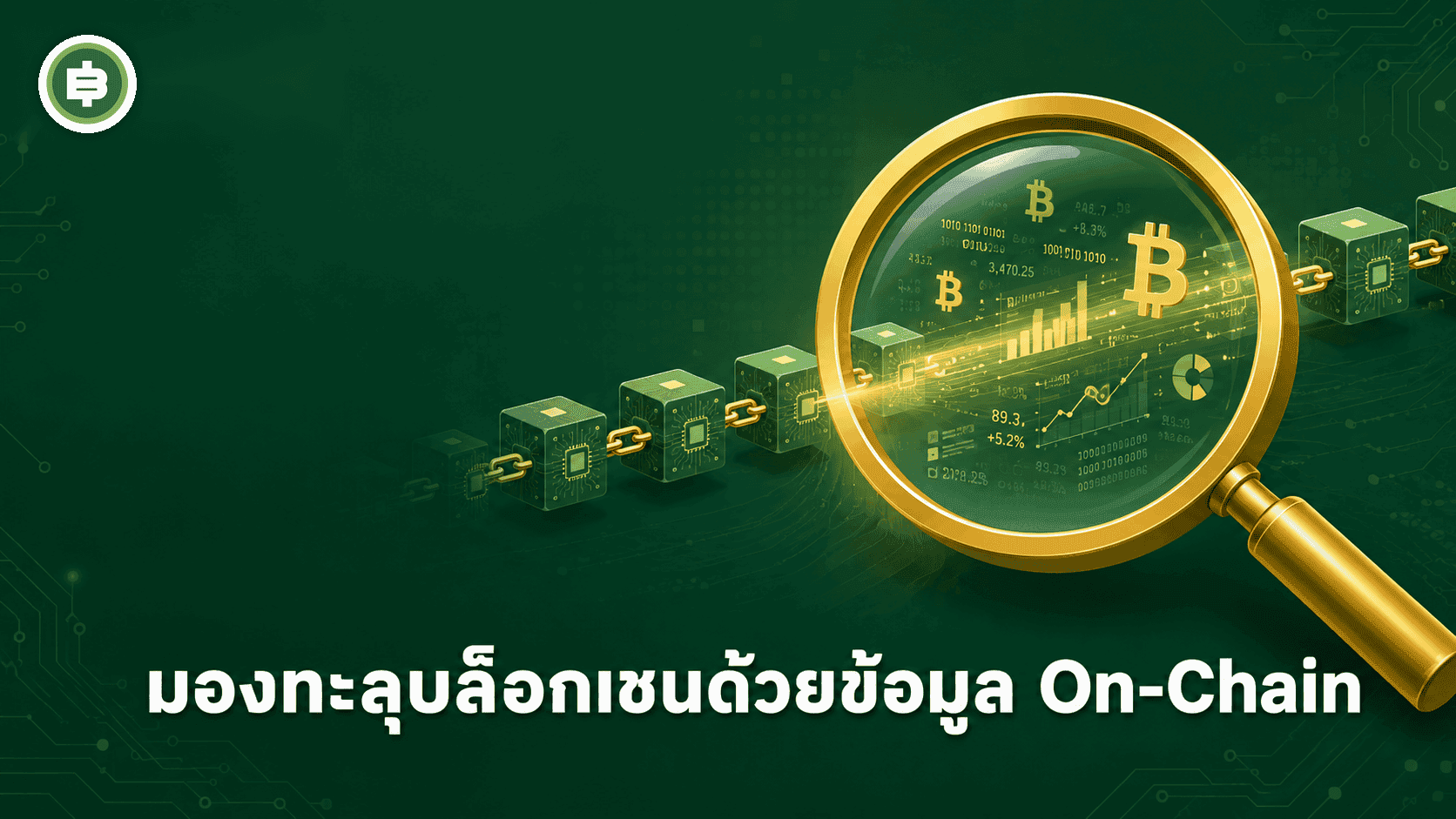 On-Chain Analysis คืออะไร วิธีดูว่าตอนนี้ Bitcoin แพงหรือถูกด้วยข้อมูลบนเชน (อัปเดต 2026)